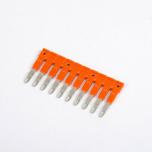 ONKA 1.5/10 Switchable 10-way comb bridge, insulated, universal (for spring and screw terminals 1.5 mm2), 1060104