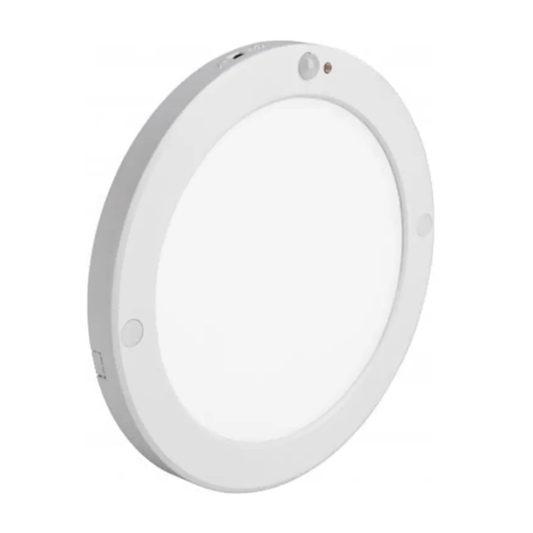 Slim LED 20W Slim ceiling lamp with PIR motion sensor, round, cool white / 6500K YL14-1810