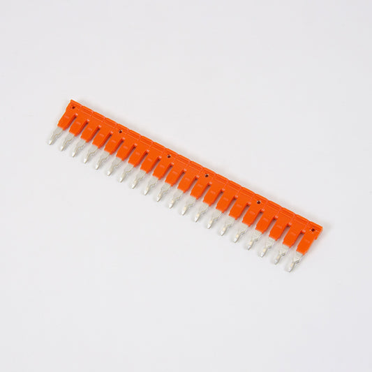 ONKA 6/20 Switchable 20-pole comb bridge, insulated, for screw terminal 6 mm2, 11060120