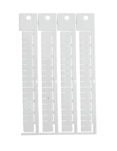 OD10-6P Combined label without flap (for 2.5 mm² terminal blocks)