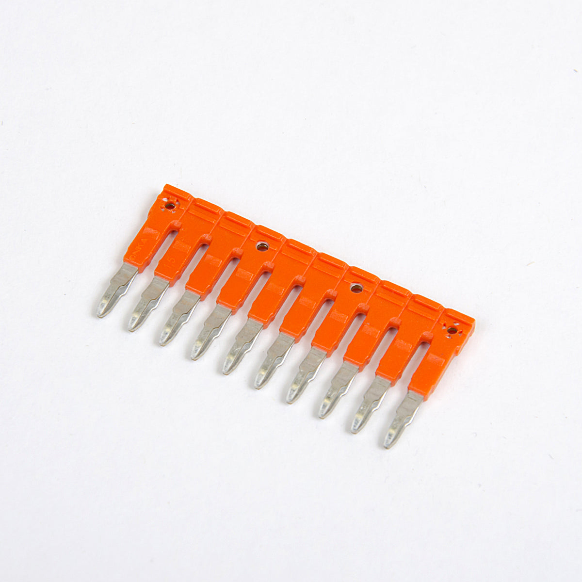 ONKA 1.5/10 Switchable 10-way comb bridge, insulated, universal (for spring and screw terminals 1.5 mm2), 1060104