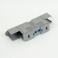 ONKA 150mm2 M12 Terminal box for screw rail Terminal box for DIN rail with protective cover, gray, 1030088
