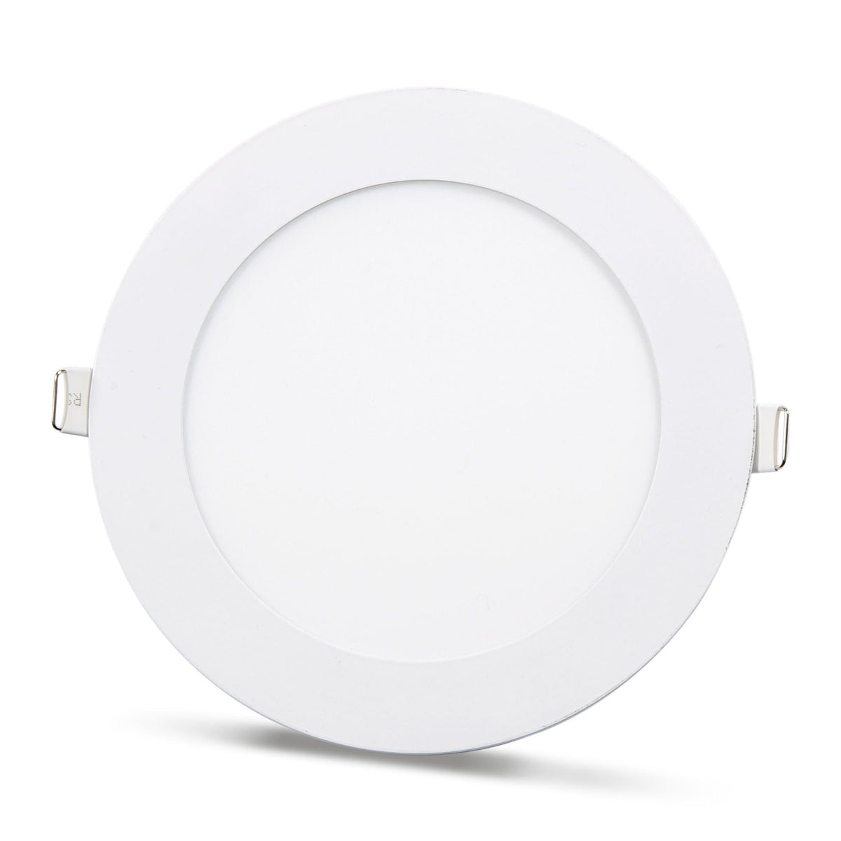 2 бр. - бял SLIM LED панел 9W / 810 Lm кръгъл за вграждане (с включено захранване) 4000K YL10-0907