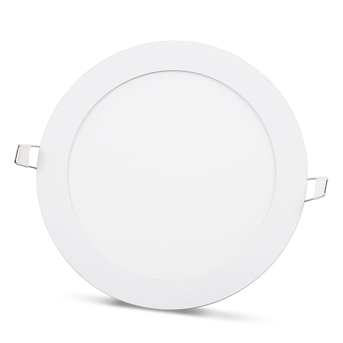 2 pcs - SLIM LED panel cool white / 6500K 18W / 1620Lm round for recessed installation (included power supply) 6500K YL10-1800
