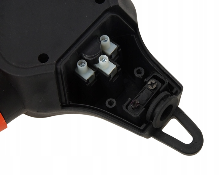 Rubber T-shaped French type splitter with 3 sockets 3WHS-E
