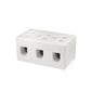 ONKA 2.5-4mm2 / 3-rail Steatit / Ceramic / Porcelain connector - PORCELAIN TERMINAL BLOCK, 1070003