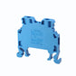 ONKA 1.5 mm2 Connector for screw rail Terminal for DIN rail 2-wire, blue, 1010005