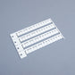 OD10-8P COMBINED LABEL WITHOUT FURRING (for terminal blocks with sizes 6-10 mm2 and larger)
