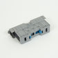 ONKA 50mm2 M8 Terminal box for screw rail Terminal box for DIN rail with protective cover, gray, 1030031
