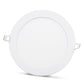 2 pcs - SLIM LED panel white / 4000K 18W / 1620Lm round for recessed installation (with included power supply) 4000K YL10-1807