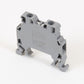 ONKA 1.5 mm2 Terminal clamp for screw busbar Terminal clamp for DIN rail, 2-wire, gray, 1010002