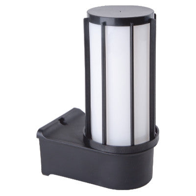 Garden outdoor wall lamp, E27 25cm, black plastic