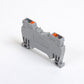 ONKA 2.5 mm2 spring connector for DIN rail, terminal for DIN rail, 2-wire, gray, 1020013
