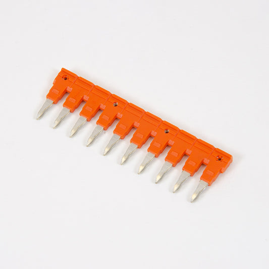 ONKA 6/10 Switchable 10-wire comb bridge with insulation for 6mm2 screw terminal, 1060119