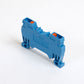 ONKA 2.5 mm2 spring connector for DIN rail, terminal for DIN rail, 2-wire, gray, 1020016