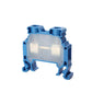ONKA 6mm2 Terminal box for screw rails Terminal box for DIN rails 2-wire, blue, 1010035