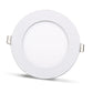 2 бр. - кръгъл LED панел 6W / 540Lm студено бял кръгъл за вграждане (с включено захранване) 6500K YL10-0600
