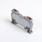 ONKA 4mm2 spring connector for rail Terminal strip for DIN rail 2-wire gray, 1020024