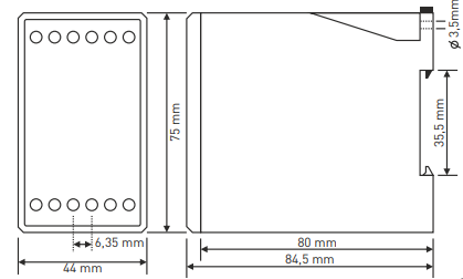 Цифрово реле за свръхток с 3×3 цифров LED дисплей TRM-200