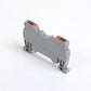 ONKA 1.5 mm2 spring connector for rail Terminal for DIN rail 2-wire, gray, 1020002