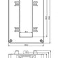 ONKA Current Transformer - CURRENT TRANSFORMER 4000/5A, 125MM, CLASS 0.5S, 30VA (DK12540005312 / 80011783)