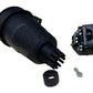 Rubber contact with cover, IP54 16A 250V with French grounding standard (PIN), Bylion