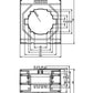 ONKA Current Transformer - CURRENT TRANSFORMER 1000/5A, 80MM, CLASS 0.5S, 15VA (80011769 / TK8010005309)