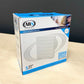 Alize ARS - white wall axial fan for bathroom/toilet, white, with silent grille, 100mm, 90 m3/h, 348562