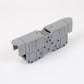 ONKA 70mm2 M8 Terminal box for screw rail Terminal box for DIN rail with protective cover, gray, 1030045