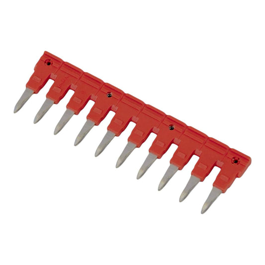 ONKA 6/10 Switchable 10-foot comb bridge, insulated, for spring terminal block 6 mm2, 1060129