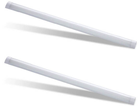 2 pcs - 120 cm LED panel 40W IP20 Cold White / 6500K lighting fixture 3600Lm YL98-1200