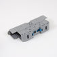 ONKA 70mm2 M8 Terminal box for screw rail Terminal box for DIN rail with protective cover, gray, 1030045