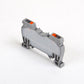 ONKA 1.5 mm2 spring connector for rail Terminal for DIN rail 2-wire, gray, 1020002
