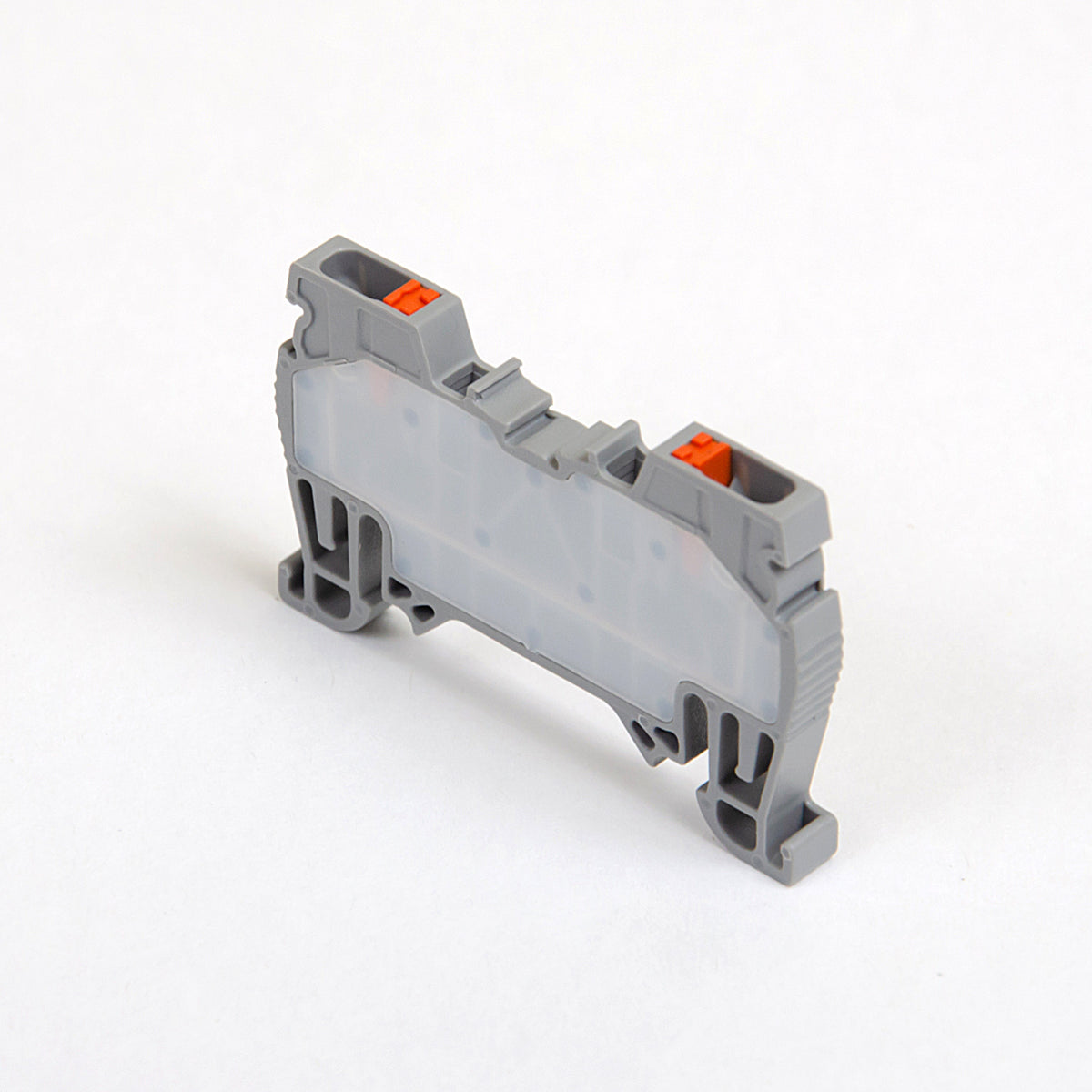 ONKA 1.5 mm2 spring connector for rail Terminal for DIN rail 2-wire, gray, 1020002