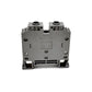 ONKA 25mm2 Terminal box for screw rail Terminal box for DIN rail 2-wire, gray, 1010062