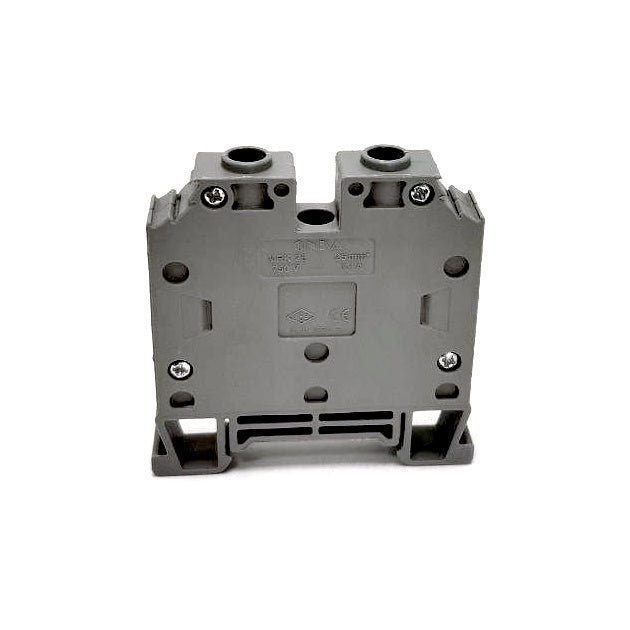 ONKA 25mm2 Terminal box for screw rail Terminal box for DIN rail 2-wire, gray, 1010062