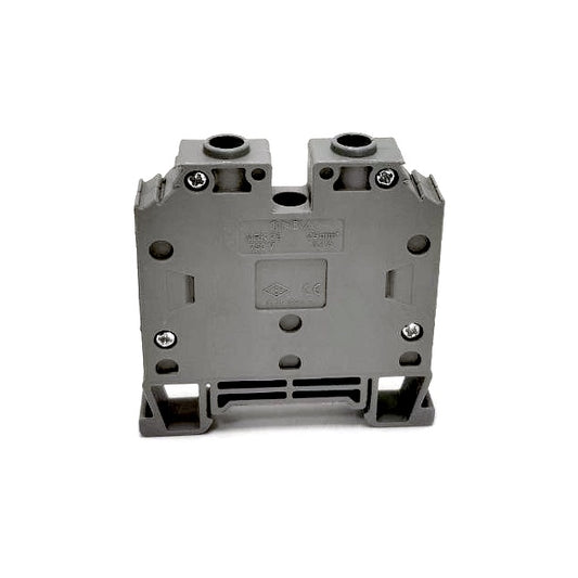 ONKA 25mm2 Terminal box for screw rail Terminal box for DIN rail 2-wire, gray, 1010062