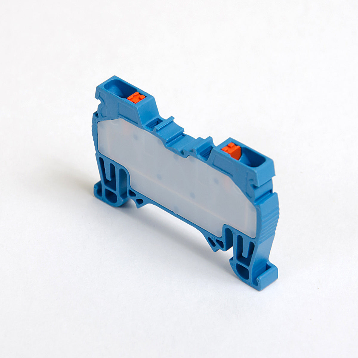 ONKA 2.5 mm2 spring connector for DIN rail, terminal for DIN rail, 2-wire, gray, 1020016