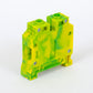 ONKA 35mm2 PE Connecting block for screw rail Terminal for DIN rail 2-wire gray, 1010533